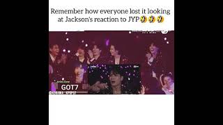 Kpop idols Reaction to Jackson Wangs Reaction [upl. by Nitza]