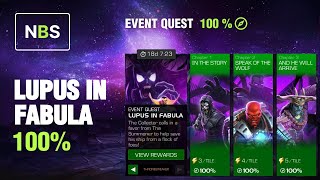 MCOC Lupus in Fabula Event Quest 100 Completion  Thronebreaker Rewards Breakdown [upl. by Moira]