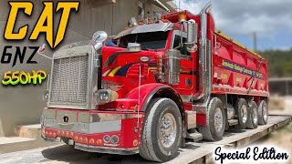 CAT 6NZ 18 Speed  Custom Built Peterbilt 367 quotIN ACTIONquot [upl. by Anikahs]