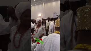 OLORI NAOMI OGUNWUSI REUNITE WITH OONI WHILE DANCE WITH SON PRINCE TADENIKAWOOJAJA PARK OPENING [upl. by Elegna847]