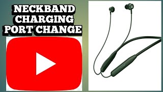 Bluetooth Neckband Charging Pin ChangeNeckband Jack Problem Neckband Changing Port Change 💯👍 [upl. by Davison]