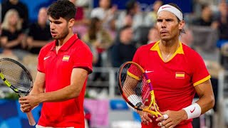 Olympic silver medalist calls for Rafael Nadal and Carlos Alcaraz to be disqualified [upl. by Aelrac]