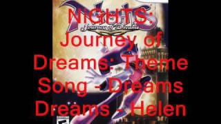 NiGHTS Journey of Dreams Music Theme Song  Dreams Dreams  Helen [upl. by Upali]