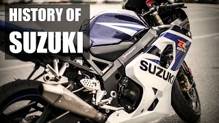 Suzuki Motorcycles  History [upl. by Nybor]