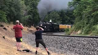 Chasing Union Pacific Big Boy 4014 From Auburn To Gold Run CA [upl. by Eille497]