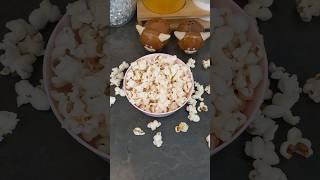 Making Popcorn at home popcorn youtubeshorts shorts [upl. by Yssirhc]