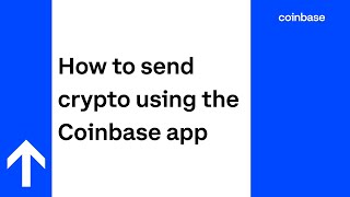 How to send crypto using the Coinbase app [upl. by Alyat]