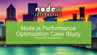 Nodejs Performance Optimization Case Study [upl. by Friedrick491]