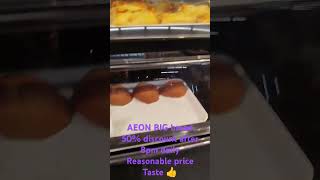 AEON BIG bread50 discount after 8pm dailyReasonable priceTaste 👍 [upl. by Shadow]