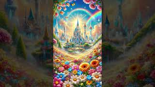 fantasy dreamy magical mythical transcending castle garden flowers [upl. by Inotna]