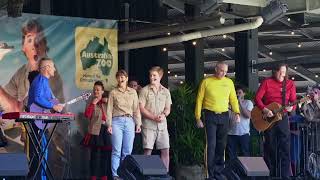 The WIGGLES with Robert and Terri Irwin  Australia Zoo  Steve Irwin Day [upl. by Blau]