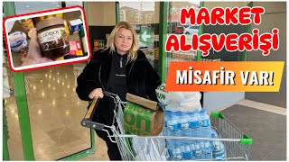 Market Alışverişi Misafir Hazırlığı Eşimin Ailesi Geliyor Suna Biltekin Vlog [upl. by Artemahs562]