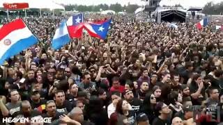 Amon Amarth Runes to My Memory Mejor Audio Hell and Heaven México 2016 [upl. by Eillas]