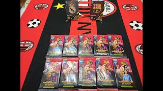 PANINI FIFA 365 2024  MECZ REAL M vs BARCELONA  UNBOXING 10 SASZETEK  KTO WYGRAŁ [upl. by Othe]