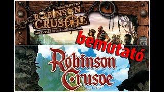 Robinson Crusoe Adventures on the Cursed Island  társasjáték bemutató [upl. by Caryn557]