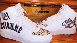 Custom AF1 For Avianne Jewelers 🎨 [upl. by Stelu125]