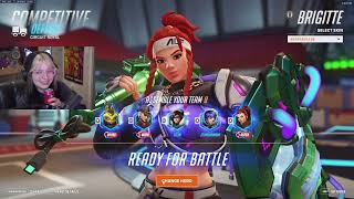 18K HEALS ASPEN BRIGITTE OVERWATCH 2 SEASON 13 TOP 500 [upl. by Enrol]