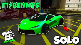 HOW TO MAKE YOUR OWN DONOR CARS IN GTA 5 ONLINE F1BENNYS 168 EASY METHOD TUTORIAL 167 [upl. by Ainud]