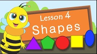 Shapes🔹️Lesson 4🔹️PART 1🔹️ Educational video for children Early childhood development [upl. by Smith]