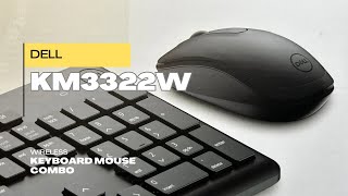 Unboxing the Dell KM3322W The Ultimate Affordable Wireless Keyboard amp Mouse Combo [upl. by Rachel]