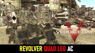 Four Legs and Four Revolvers  Armored Core Verdict Day [upl. by Aihsatal805]