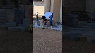 Construyendo driveway de PAVER construction phoenix consejos [upl. by Cowden]