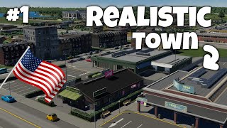 Starting A Realistic American Town in CitiesSkylines 2  Episode 1 [upl. by Penland]