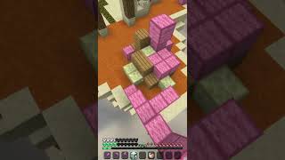 This clutch minecraft pvpwars bedwars minecrafthypixelbedwarsclip [upl. by Eelessej]