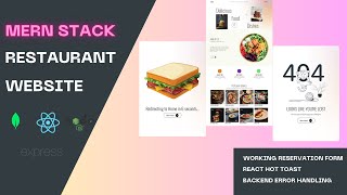 MERN Stack Project Build a Full Stack Restaurant Application with React Node MongoDB Express [upl. by Aleetha301]