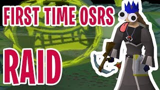 MY FIRST OLDSCHOOL RAID OSRS CHAMBERS OF XERIC Part 1 [upl. by Aenotna]