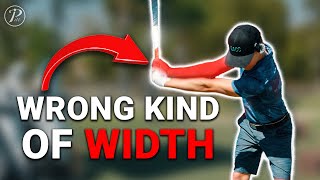 The TRUTH About Width In The Backswing [upl. by Evy]