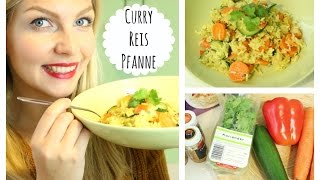 CurryReisPfanne  asiatisch easy frisch lecker [upl. by Eelinnej265]