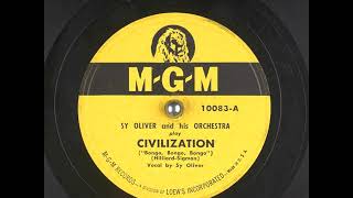 Civilization Bongo Bongo Bongo 1947  Sy Oliver [upl. by Keane]