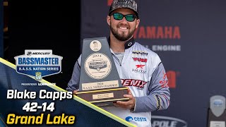 Blake Capps wins 2024 BASS Nation Championship at Grand Lake [upl. by Alver712]