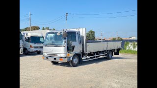 1997 Model Hino Ranger Truck J08C Engine Air Brake [upl. by Lletnwahs]