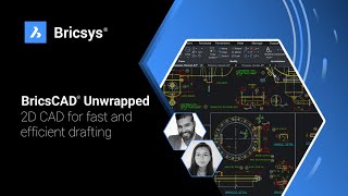 BricsCAD Unwrapped Session 1  2D CAD for fast and efficient drafting [upl. by Ainat301]