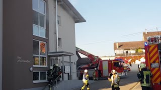 Große Feuerwehrübung Lauchringen Klettgau Waldshut und Bonndorf  Livestream 38 Min 26102019 [upl. by Ahsrats408]