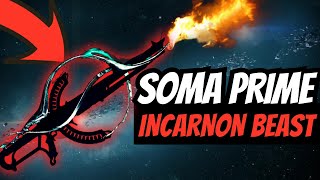 WARFRAME The RETURN of Soma Prime  Incarnon Build 2024 [upl. by Eelyrehc]