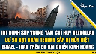 TÂM ĐIỂM 510 Israel  Iran sắp đại chiến kinh hoàng IDF đánh sập trung tâm chỉ huy Hezbollah [upl. by Perkoff]