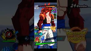 Gogeta LF animation dbl dragonballlegends gogetassj4 [upl. by Einnahpets]