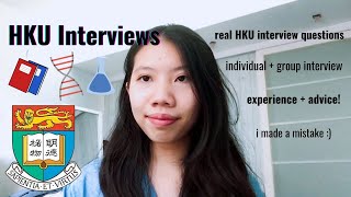 HKU Interview Experience Sharing  Individual amp Group Interview for Science and Biomedical Science [upl. by Anasus816]