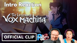 Vox Machina Season 3 Intro amp Date Announce  Couples Reaction amp Review [upl. by Messing686]