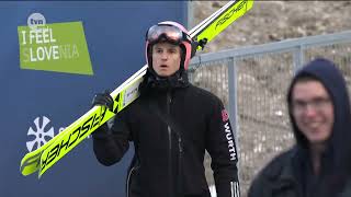 SKOKI NARCIARSKIE  MŚ PLANICA 2023  20230225  1 SERIA  KO NA SKOCZNI NORMALNEJ  HD [upl. by Atile]