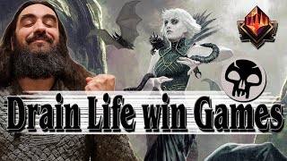 🖤 MONO BLACK IS LIFE 🖤  DRAINING  WINNING  Patreon Deck by Earl  MTG Arena Mythic Gameplay [upl. by Htebirol]