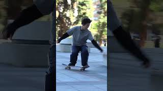 Process  Nollie Front Heel Nosegrind 180  Kai Kishi [upl. by Anitsahs330]