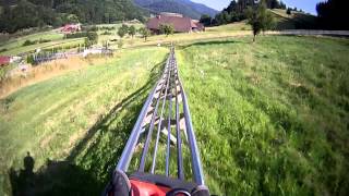 Schnellste Rodelbahn der Welt Gopro hero 3 [upl. by Hairabez499]