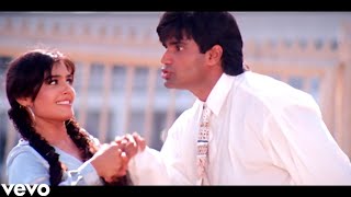 Ladki Shehar Ki Ladki 4K Video Song  Rakshak  Sunil Shetty Raveena Tandon AbhijeetChandra Dixit [upl. by Kiyoshi]