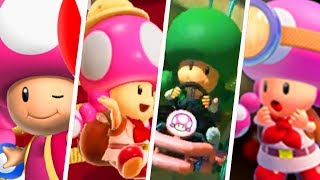 Evolution of Toadette Outfits 2003  2018 [upl. by Trawets]