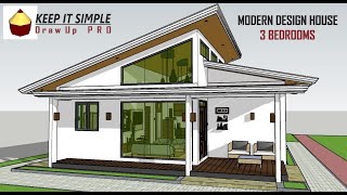 Modern House Design with 3 Bedrooms [upl. by Sivie]