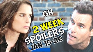 General Hospital TwoWeek Spoilers January 1526 Drews Revenge amp Sam Annoyed gh generalhospital [upl. by Nagyam]